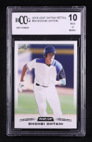 Shohei Ohtani 2018 Leaf Ohtani Retail #04 RC (BCCG 10) at PristineAuction.com