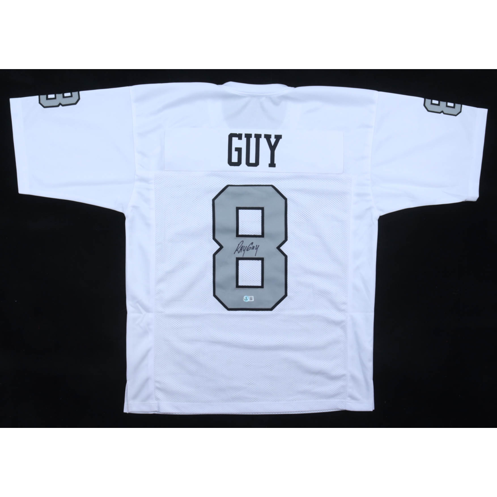 Ray Guy Signed Jersey (Beckett) at PristineAuction.com