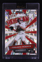 Fernando Mendoza 2025 Wild Card Comix Heisman RayWave Silver #FM05 #1/2 RC at PristineAuction.com