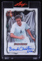 Brandi Chastain 2025 Leaf Metal Halloween Autographs Ghost Lava White #BABC4 #3/5 at PristineAuction.com