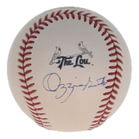 Ozzie Smith Signed OML Cardinals Logo Baseball (JSA) at PristineAuction.com