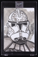 Fives | Star Wars | Original Art Sketch Card by Tom Hodges (1/1 Original Art) at PristineAuction.com