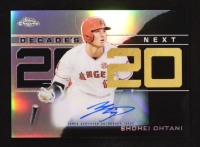 Shohei Ohtani 2020 Topps Chrome Update Decade's Next Autographs #DNCASO #02/25 at PristineAuction.com