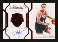 Stephen Curry 2022-23 Panini Flawless USA Basketball Autographs Ruby #4 #01/15 at PristineAuction.com