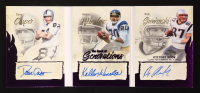 Dave Casper / Kellen Winslow / Rob Gronkowski 2025 Leaf History Book Sports Edition Chapter 2 The Book of Generations Purple #BG4 #3/8 at PristineAuction.com