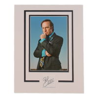 Bob Odenkirk Signed "Better Call Saul" 11x14 Custom Matted Cut Display (ACOA) at PristineAuction.com