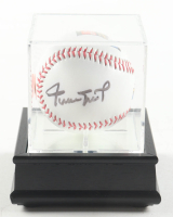 Willie Mays Signed 2007 All-Star Game Logo Baseball In Display Case (PSA) at PristineAuction.com