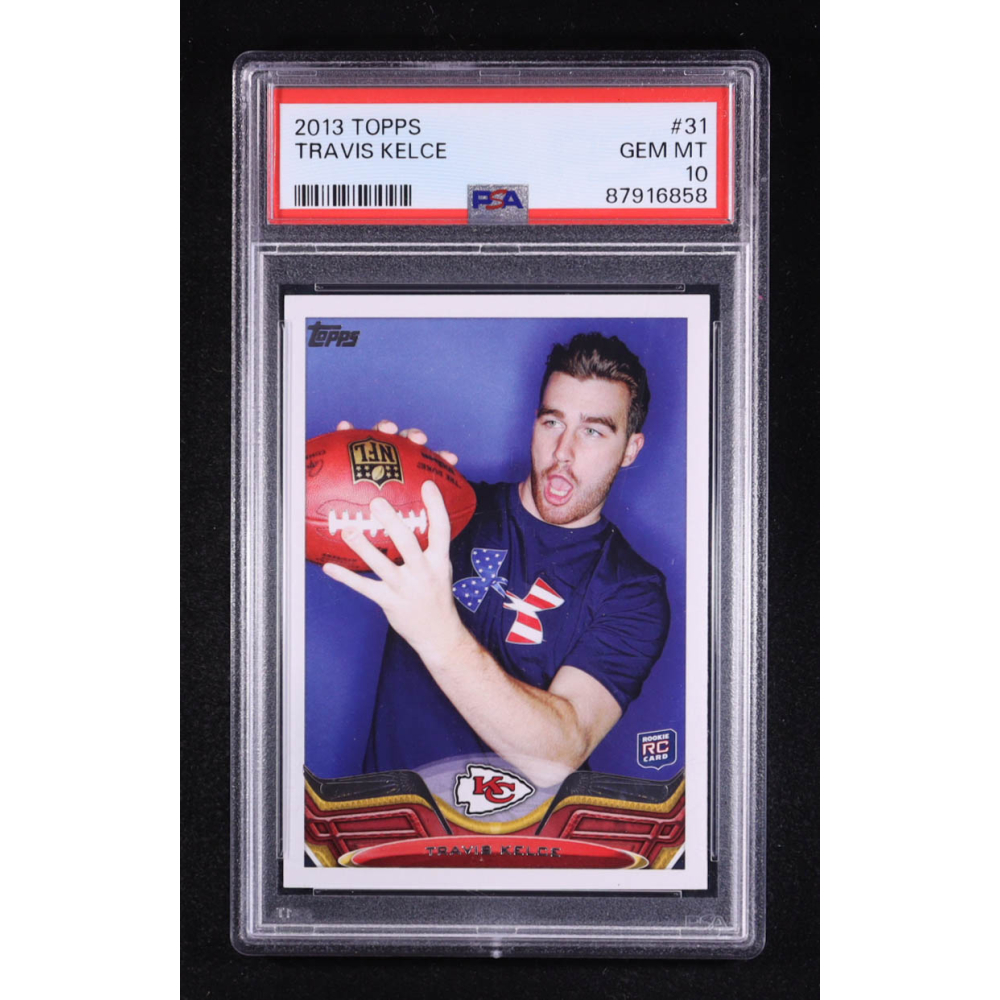 Travis Kelce 2013 Topps #31 RC (PSA 10) at PristineAuction.com
