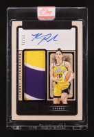 Kelsey Plum 2025 Panini One and One WNBA Jersey Autographs Purple #7 #11/25 at PristineAuction.com