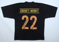 Jacory Croskey-Merritt Signed Jersey (Beckett) at PristineAuction.com