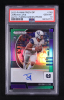 Jordan Love 2020 Panini Prizm DP Purple/Green Prizm Auto #148 RC #043/149 (PSA 10) at PristineAuction.com