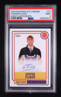 Cooper Flagg 2024 Topps McDonald's All American Event Autographs #EACF RC (PSA 9) at PristineAuction.com