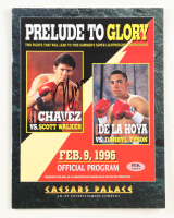 Julio Cesar Chavez Signed 1996 Cesar's Palace On-Site Fight Program (PSA) at PristineAuction.com