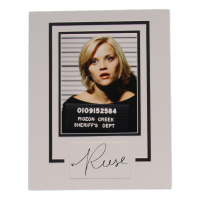 Reese Witherspoon Signed "Sweet Home Alabama" 11x14 Custom Matted Cut Display (ACOA) at PristineAuction.com