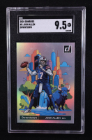 Josh Allen 2024 Donruss Downtown! #2 (SGC 9.5) at PristineAuction.com