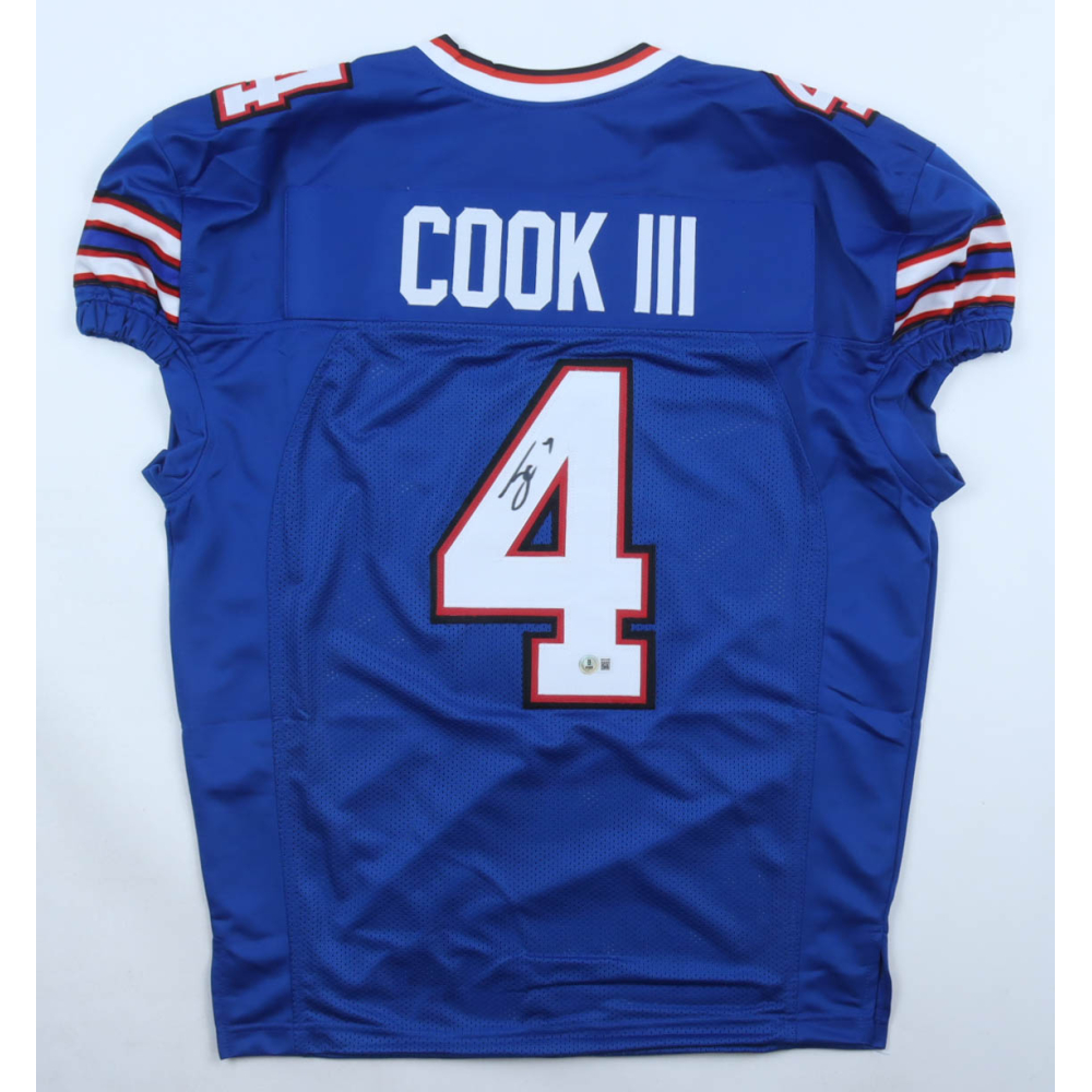 James Cook Signed Jersey (Beckett) at PristineAuction.com