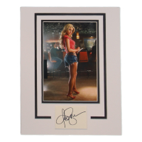 Jessica Simpson Signed "The Dukes of Hazzard" 11x14 Custom Matted Cut Display (ACOA) at PristineAuction.com
