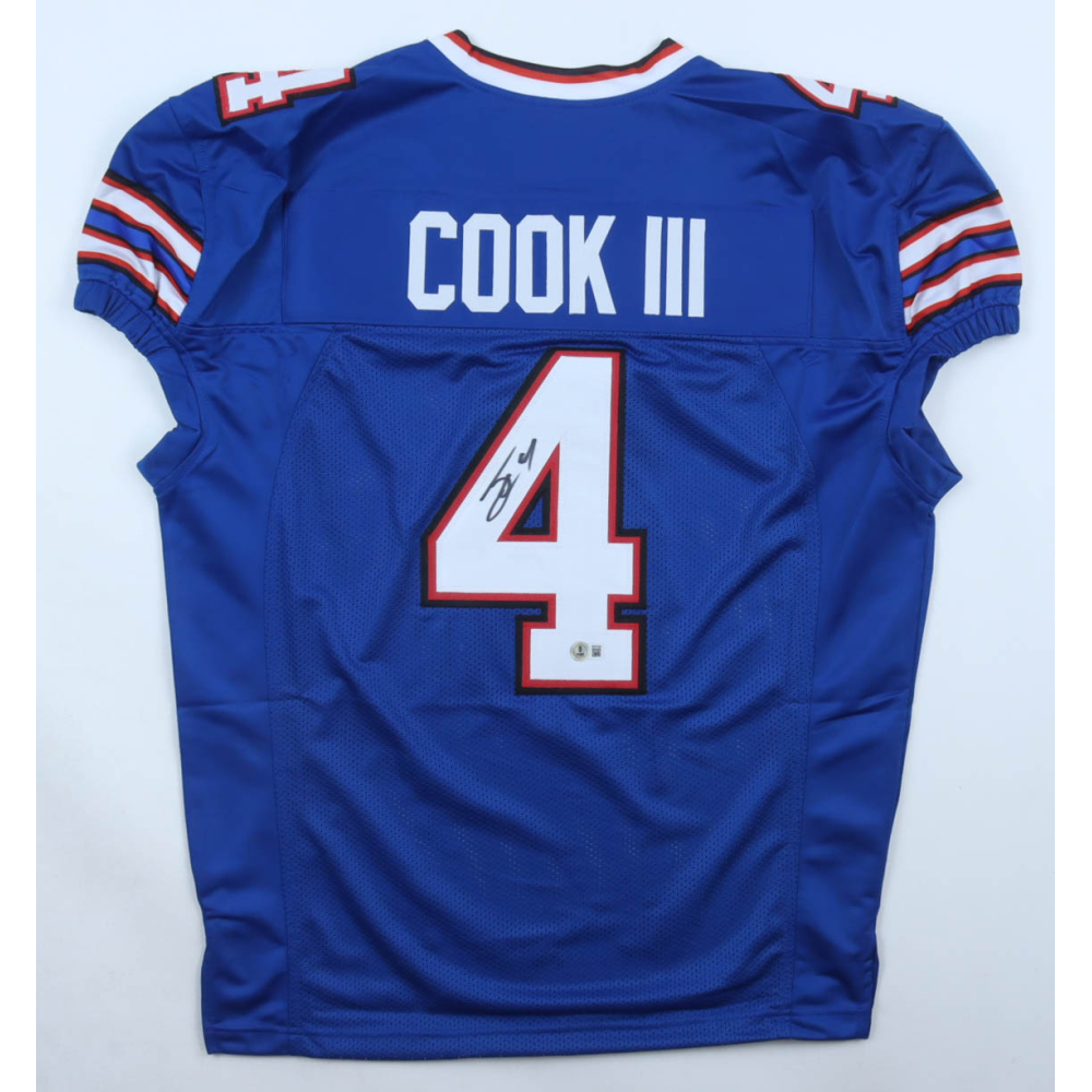 James Cook Signed Jersey (Beckett) at PristineAuction.com