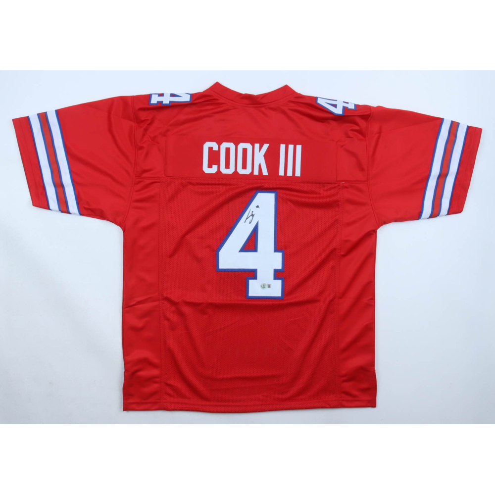 James Cook Signed Jersey (Beckett) at PristineAuction.com