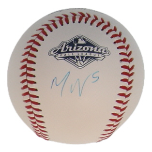 Masyn Winn Signed OAFL Baseball (JSA) at PristineAuction.com Masyn Winn Signed OAFL Baseball (JSA) at PristineAuction.com