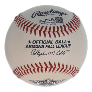 Masyn Winn Signed OAFL Baseball (JSA) at PristineAuction.com Masyn Winn Signed OAFL Baseball (JSA) at PristineAuction.com