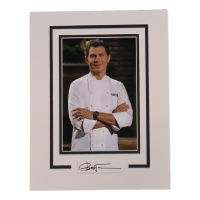 Bobby Flay Signed 11x14 Custom Matted Cut Display (ACOA) at PristineAuction.com