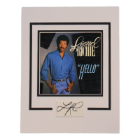 Lionel Richie Signed 11x14 Custom Matted Cut Display (ACOA) at PristineAuction.com