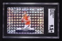 Bo Nix 2024 Panini Mosaic Prizm Mosaic NFL Debut #271 RC (SGC 9.5) at PristineAuction.com