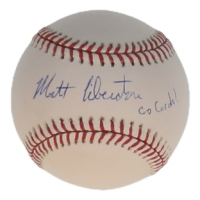 Matthew Liberatore Signed OML Baseball Inscribed "Go Cards!" (JSA) at PristineAuction.com