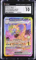 Alolan Exeggutor Ex 2024 Surging Sparks Special Illustration Rare #242/191 (CGC 10) at PristineAuction.com