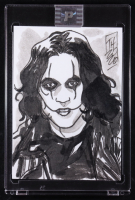 The Crow | Original Art Sketch Card by Tom Hodges (1/1 Original Art) at PristineAuction.com
