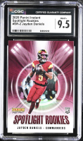 Jayden Daniels 2025 Panini Instant Spotlight Rookies #SR-2 RC (CGC 9.5) at PristineAuction.com