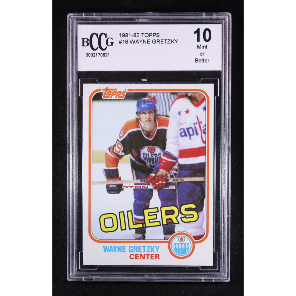 Wayne Gretzky 1981-82 Topps #16 (BCCG 10) at PristineAuction.com