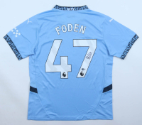 Phil Foden Signed Manchester City F. C. Puma Authentic Jersey (Beckett) at PristineAuction.com