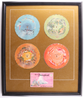 Disneyland 1955 "Four Lands" Custom Framed Record Set Display at PristineAuction.com