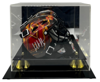 Martin Brodeur Signed Devils Mini Helmet Goalie Mask with Display Case (Fanatics) at PristineAuction.com