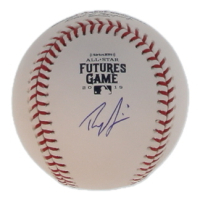 Royce Lewis Signed OML 2019 All-Star Futures Game Logo Baseball (JSA) at PristineAuction.com
