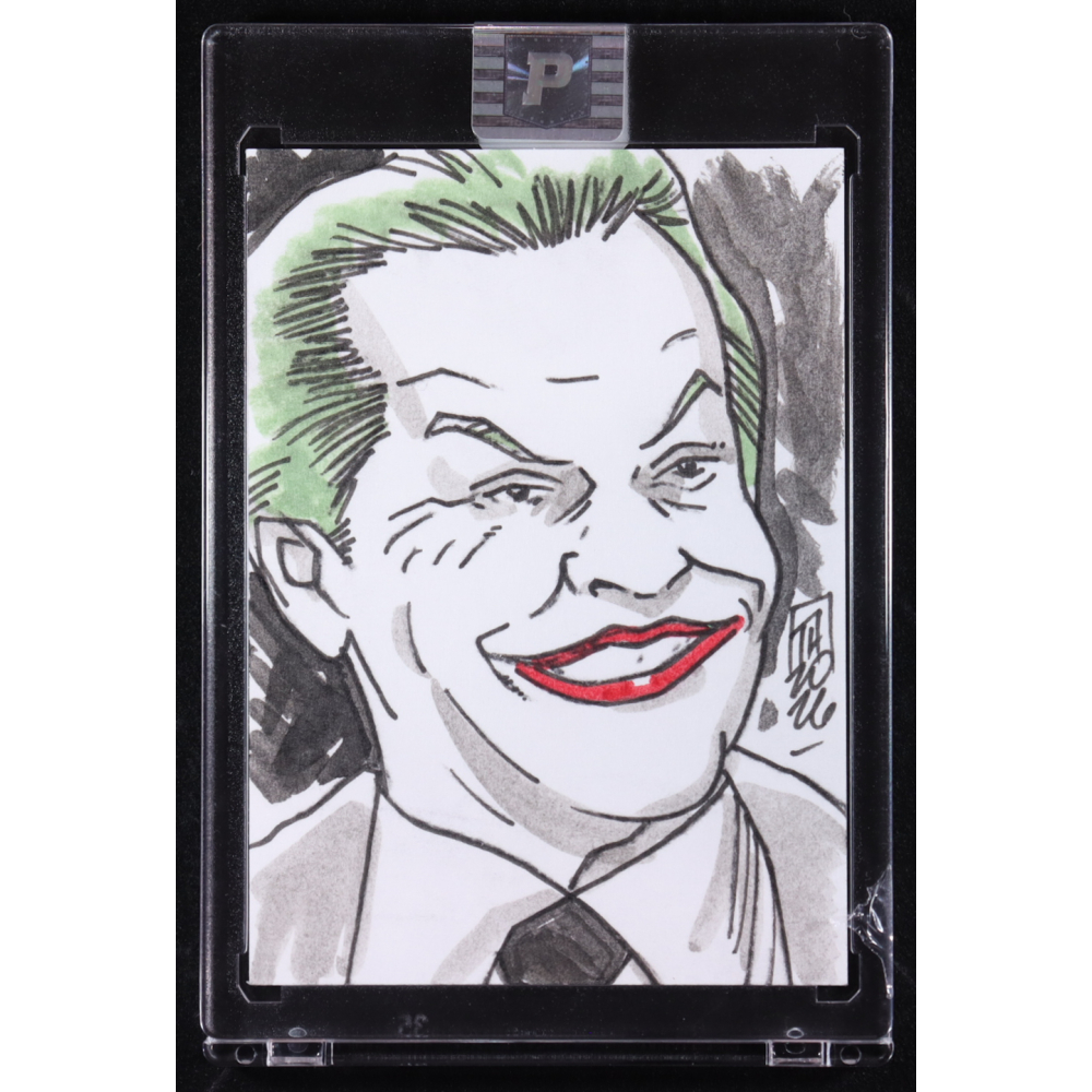 Joker | DC | Original Art Sketch Card by Tom Hodges (1/1 Original Art ...