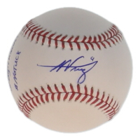 Alex Verdugo Signed OML Baseball Inscribed "@DagieKnows! #NoTuck"  (JSA) at PristineAuction.com