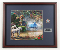"Cinderella At Midnight" Custom Framed Print Display with Cinderella Pin at PristineAuction.com