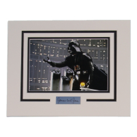 James Earl Jones Signed "Star Wars: Episode V &ndash; The Empire Strikes Back" 11x14 Custom Matted Cut Display (ACOA) at PristineAuction.com