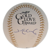 Jim Edmonds Signed Gold Glove Award Baseball (JSA) at PristineAuction.com