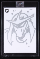 Shredder | Teenage Mutant Ninja Turtles | Original Art Sketch Card by Kevin Eastman (1/1 Original Art) at PristineAuction.com