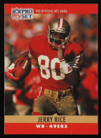 Jerry Rice 1990 Pro Set #295 at PristineAuction.com