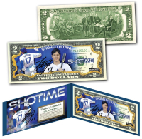 Shohei Ohtani Dodgers "First 50/50 Club Member" U.S. $2 Bill at PristineAuction.com