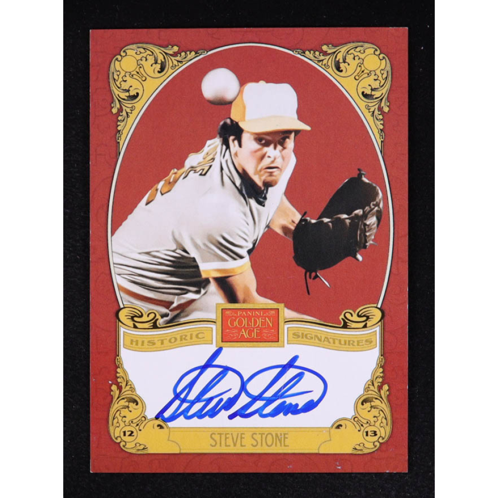 Steve Stone 2013 Panini Golden Age Historic Signatures #SS at PristineAuction.com
