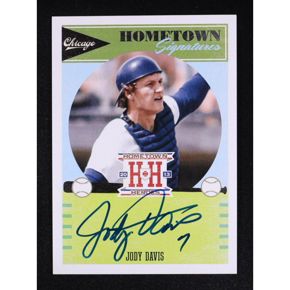 Jody Davis 2013 Panini Hometown Heroes Hometown Signatures #HSJD at PristineAuction.com