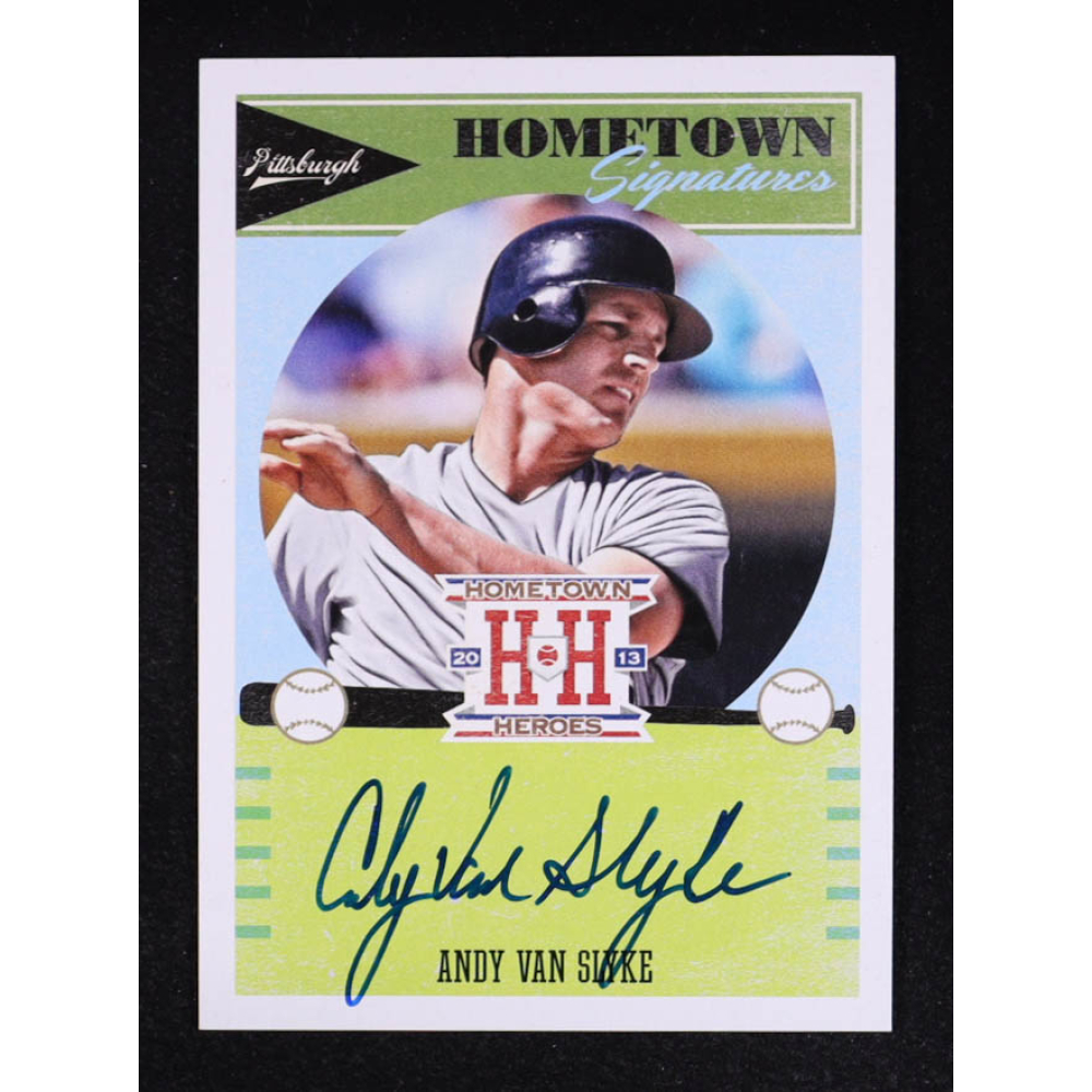 Andy Van Slyke 2013 Panini Hometown Heroes Hometown Signatures #HSAV at PristineAuction.com
