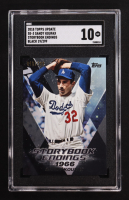 Sandy Koufax 2018 Topps Update Storybook Endings Black #SE3 #019/299 (SGC 10) at PristineAuction.com