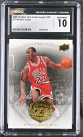 Michael Jordan 2009-10 Upper Deck Michael Jordan Legacy Collection Gold #27 (CGC 10) at PristineAuction.com